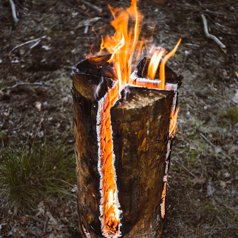 Schwedenfeuer Gartenfackel